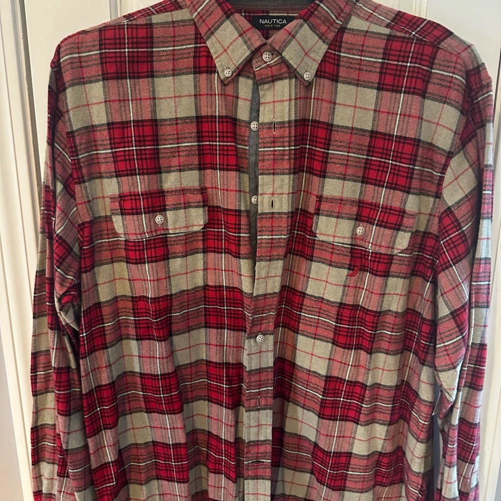 Men’s Nautica Flannel NWT!